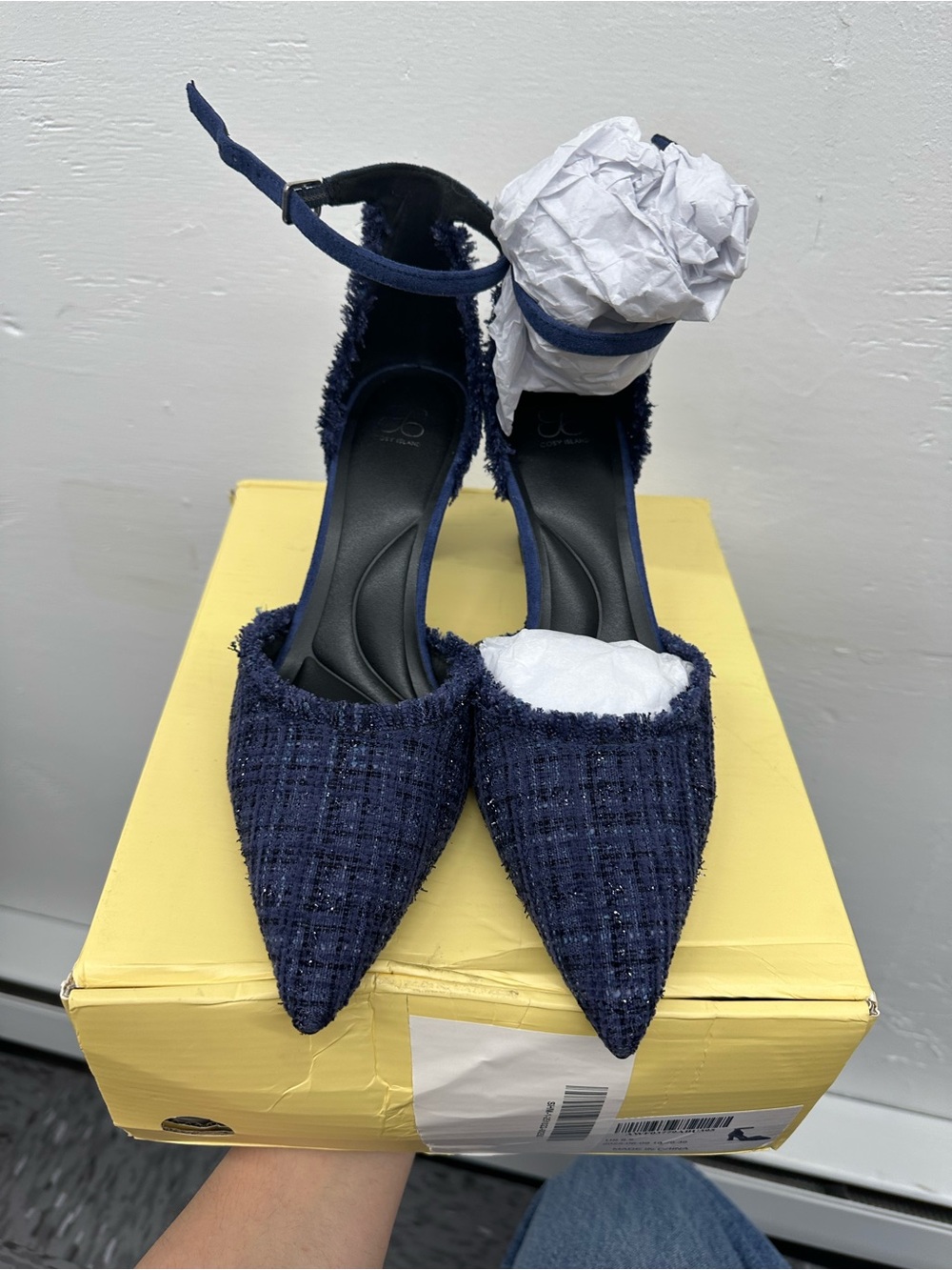 COSYISLAND blue heels